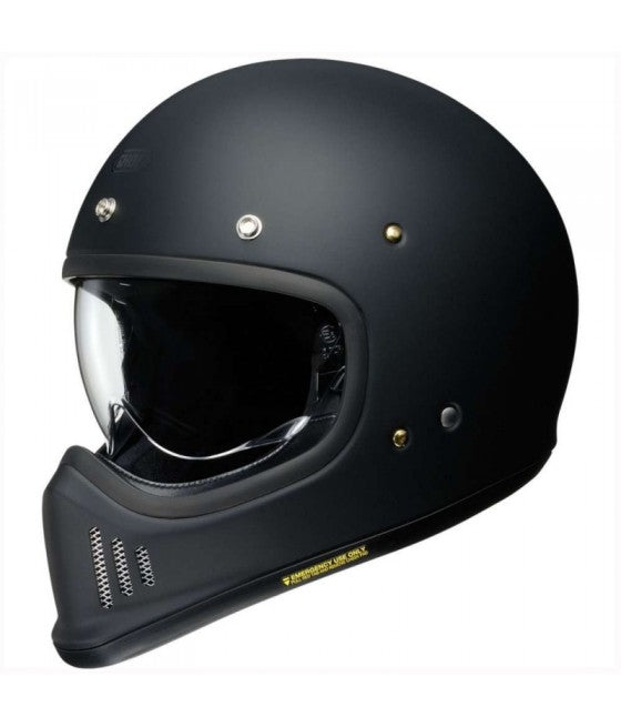SHOEI EX-ZERO MATT BLACK FULL FACE HELMET