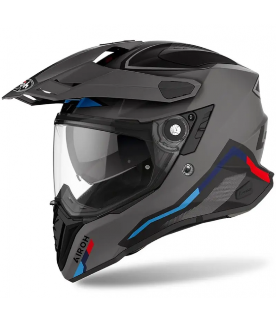 AIROH COMMANDER FACTOR MATT ANTHRACITE TOURING HELMET