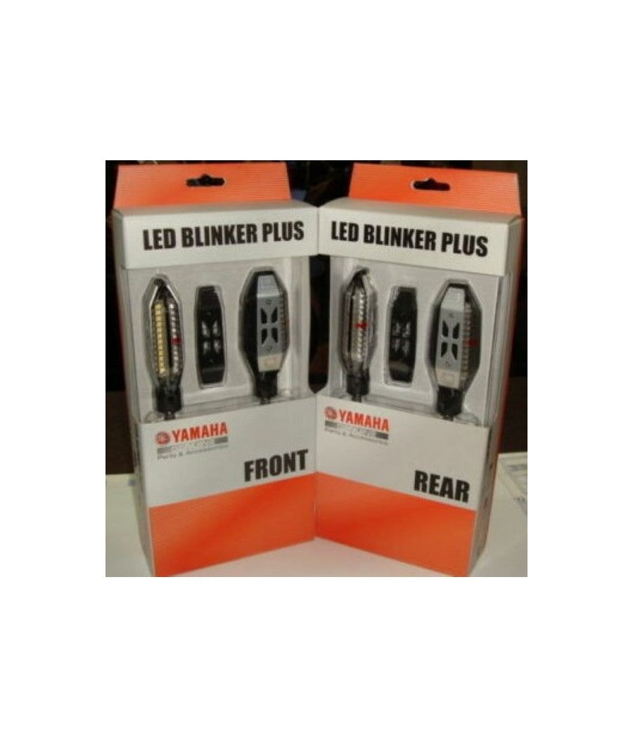 2 PAIRS OF ORIGINAL YAMAHA FRONT + REAR LED PLUS INDICATORS