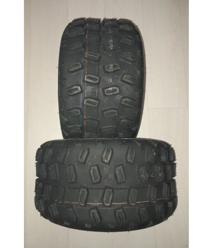 2 MAXXIS QUAD ATV REAR TIRES AT 20 10 9 YAMAHA RAPTOR 700