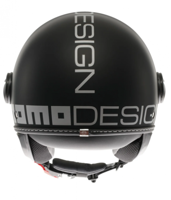 JET HELMET MOMO DESING FGTR EVO UNISEX E2206 MATT BLACK / SILVER