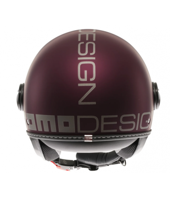 JET HELMET MOMO DESING FGTR EVO UNISEX E2206 MATT AMARENA / SILVER
