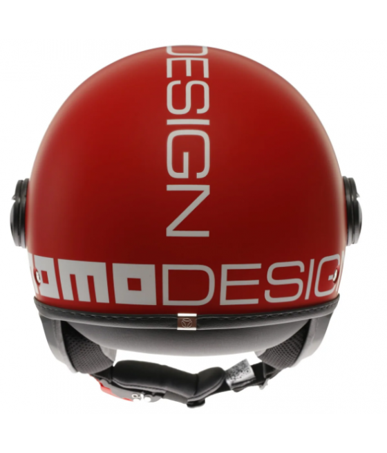 MOMO DESING motorcycle jet helmet FGTR CLASSIC Mono E2206 MATT RED / WHITE