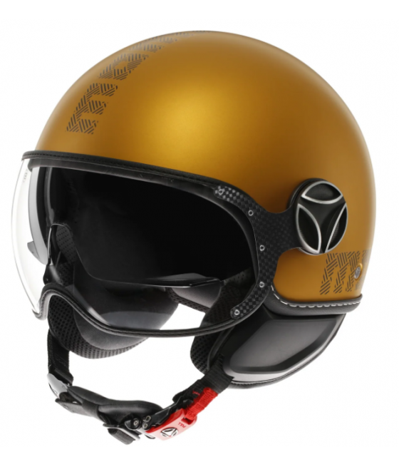 MOMO DESING motorcycle jet helmet FGTR EVO HIP E2206 TEXTURE MATT OCRA / GRAY