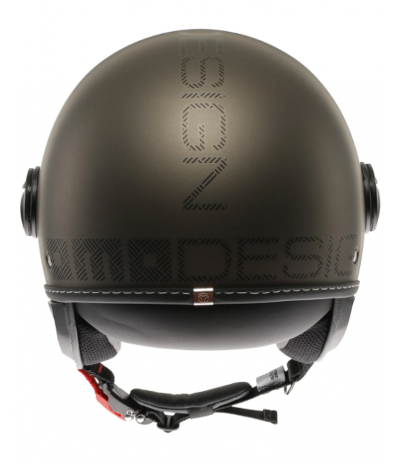 MOMO DESING motorcycle jet helmet FGTR EVO HIP E2206 TEXTURE MATT BRONZE / STONE