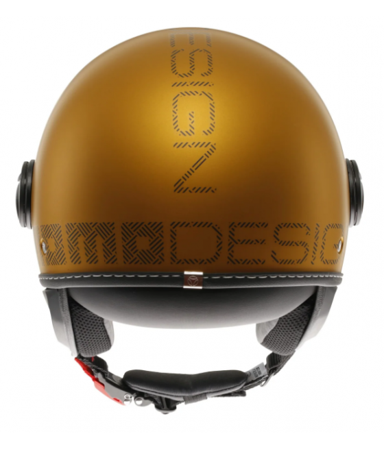 MOMO DESING motorcycle jet helmet FGTR EVO HIP E2206 TEXTURE MATT OCRA / GRAY