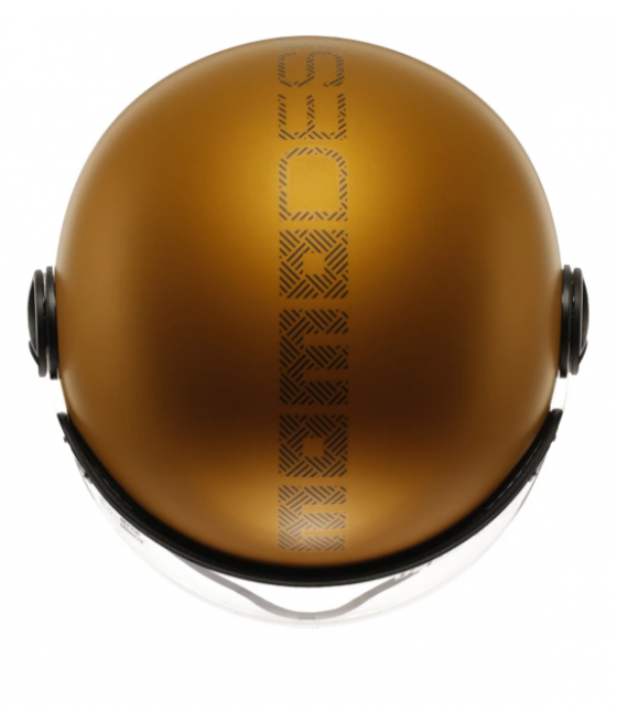 MOMO DESING motorcycle jet helmet FGTR EVO HIP E2206 TEXTURE MATT OCRA / GRAY