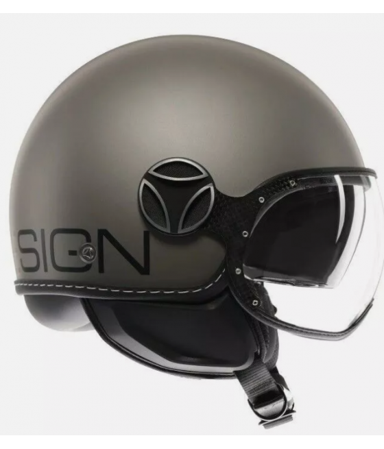 MOMODESIGN FGTR EVO E2205 TITANIUM FROST / BLACK HELMET
