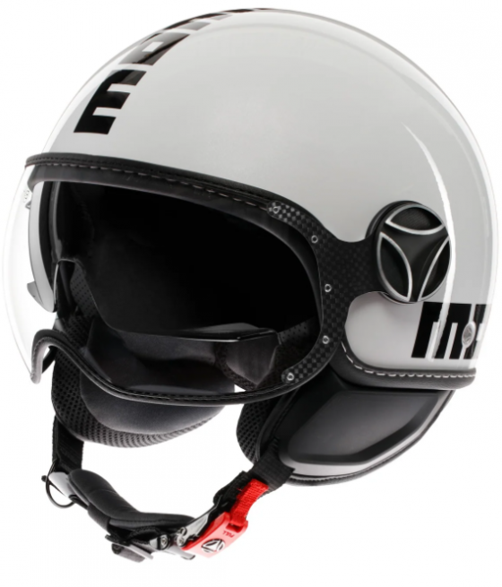 MOMODESIGN FGTR EVO E2205 WHITE QUARZ / BLACK HELMET