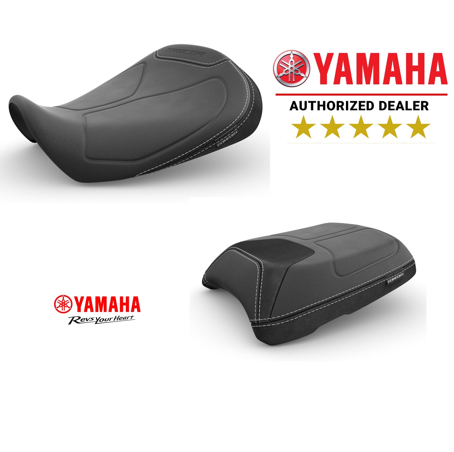 SELLE COMFORT ORIGINALI YAMAHA TRACER 9 2021-2024 PILOTA + PASSEGGERO