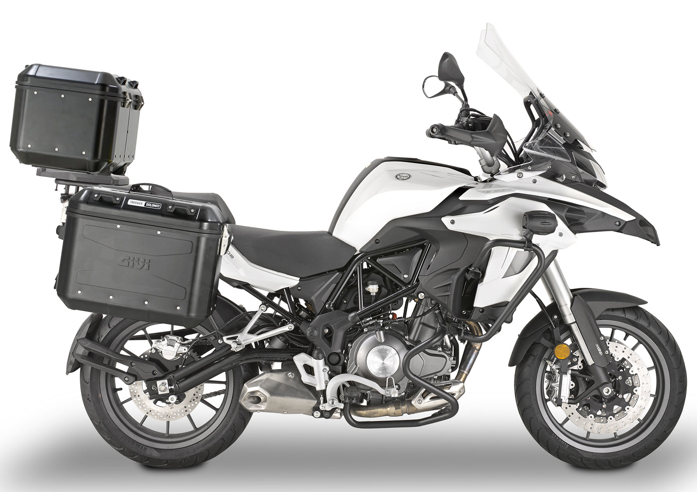 Soportes específicos Givi PL8712 para maletas laterales Monokey para Benelli TRK 502 17-