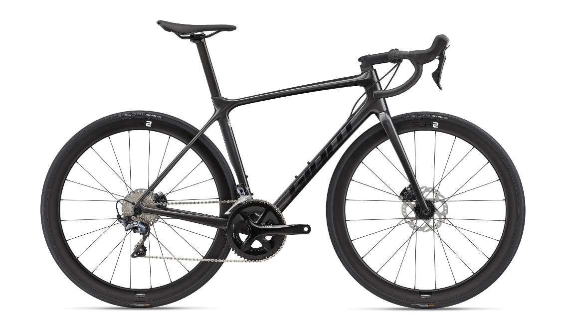 GIANT TCR ADVANCED DISC 1+ PRO COMPACT 2022 BLACK BICYCLE