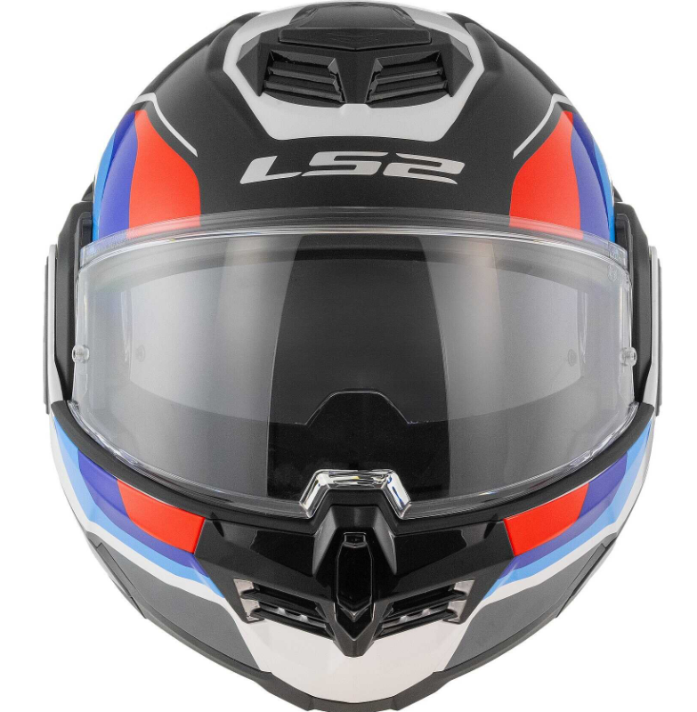 Modular Helmet Approved P/J Ls2 FF906 ADVANT SPORT Black Blue Red