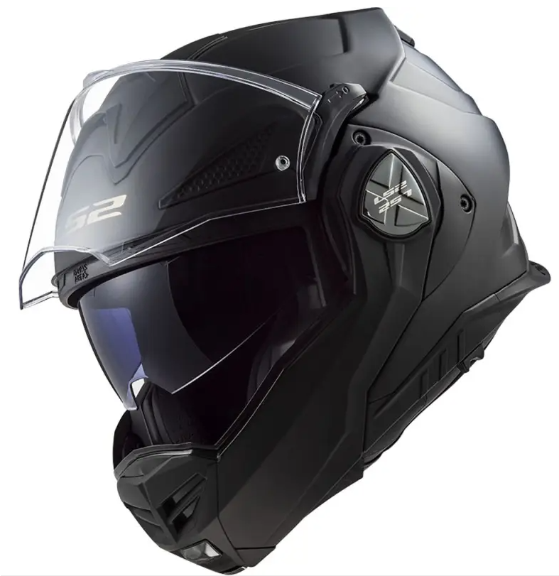ADVANT X SOLID MATT BLACK MODULAR HELMET