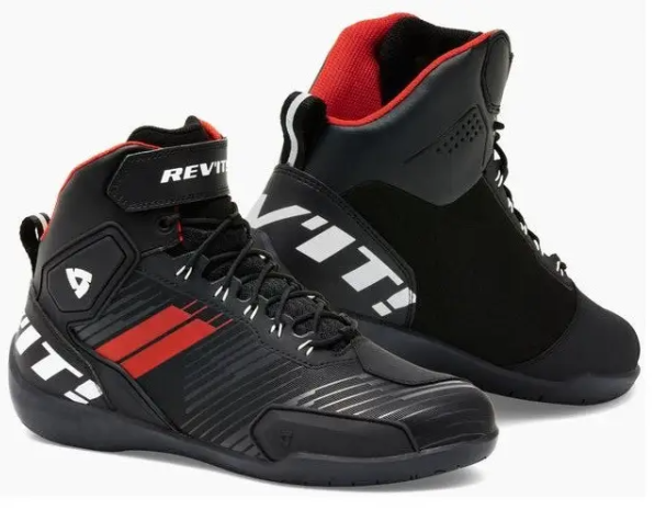 Revit G-Force Motorcycle Shoes Black Neon Red