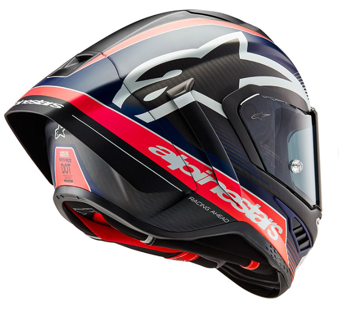Alpinestars Supertech R10 Team helmet in matt blue