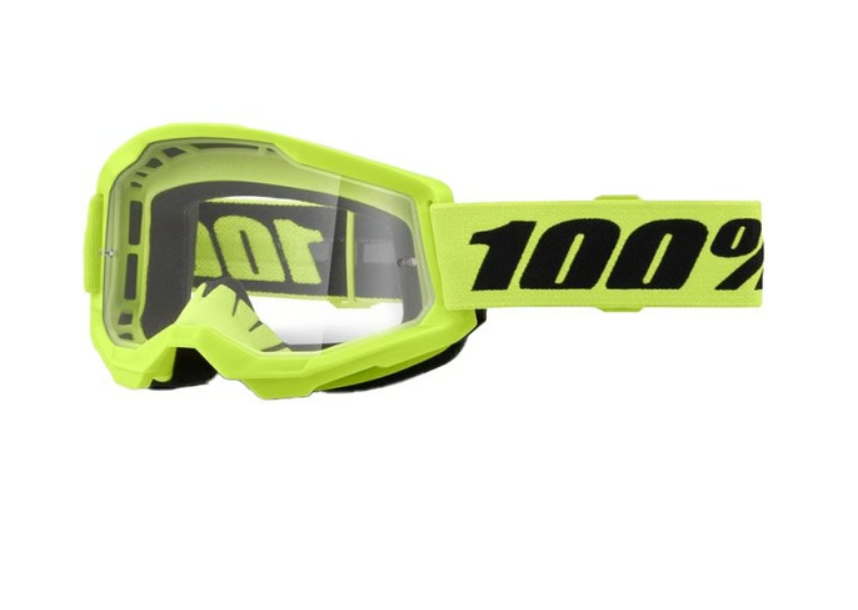 100% TRANSPARENT MOTOCROSS/MTB ROAD MASK 2