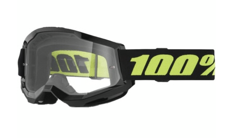100% TRANSPARENT MOTOCROSS/MTB ROAD MASK 2