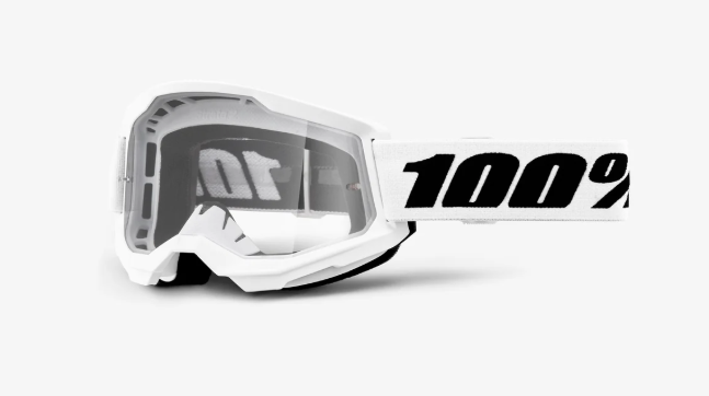 100% TRANSPARENT MOTOCROSS/MTB ROAD MASK 2