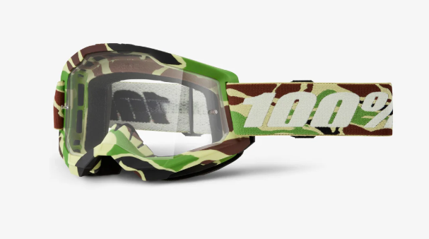 100% TRANSPARENT MOTOCROSS/MTB ROAD MASK 2