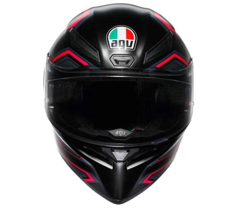 AGV K1S E2206 SLING MATT BLACK/PINK HELMET