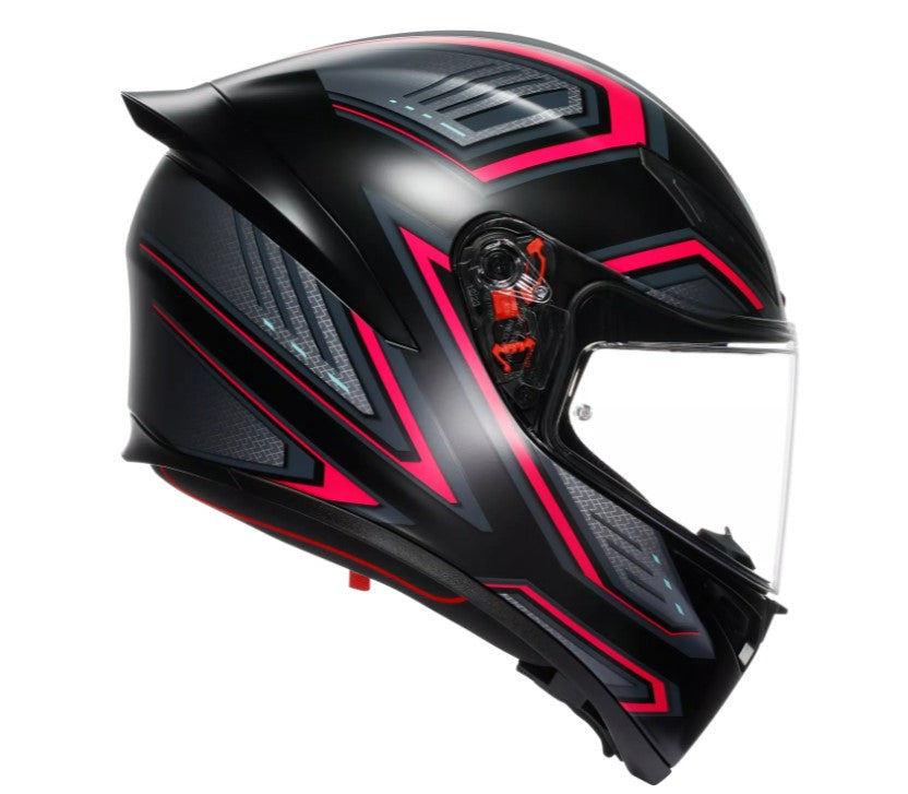 AGV K1S E2206 SLING MATT BLACK/PINK HELMET
