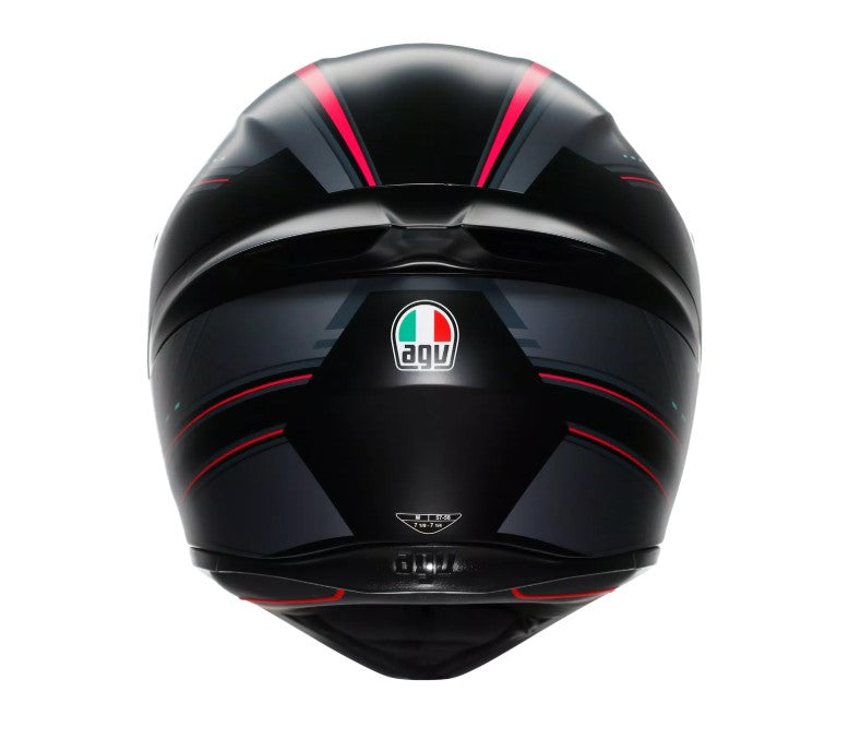 AGV K1S E2206 SLING MATT BLACK/PINK HELMET