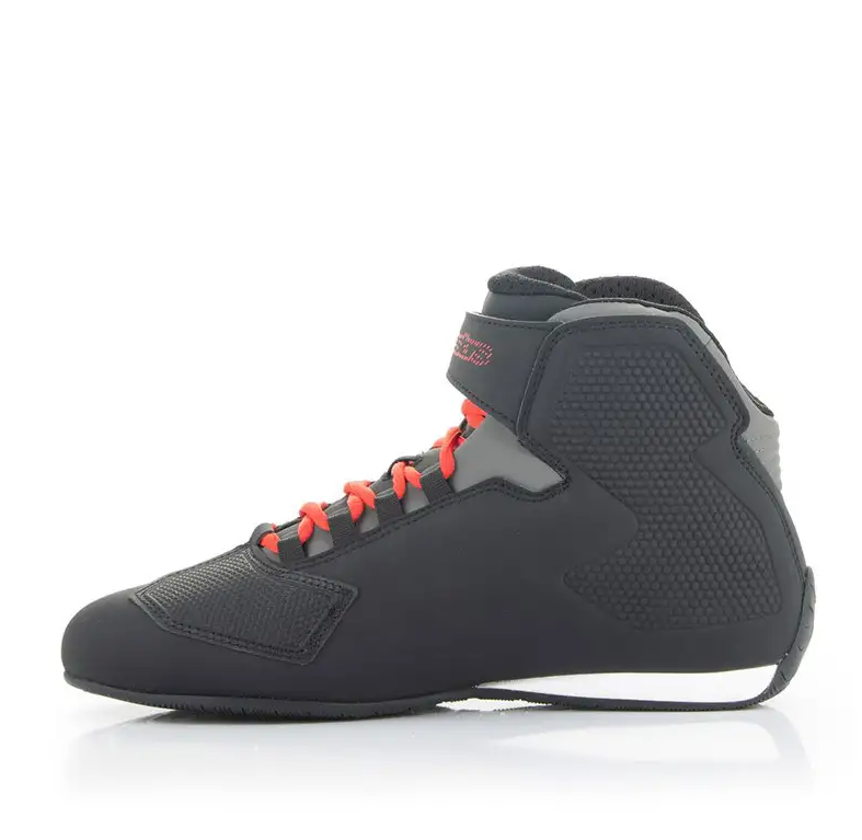 Alpinestars Sektor motorcycle shoes black bright red