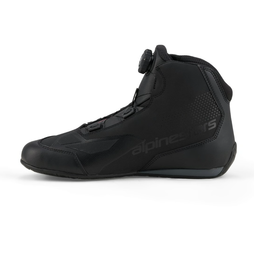 Zapatillas de moto Alpinestars Celer negro gris oscuro con BOA