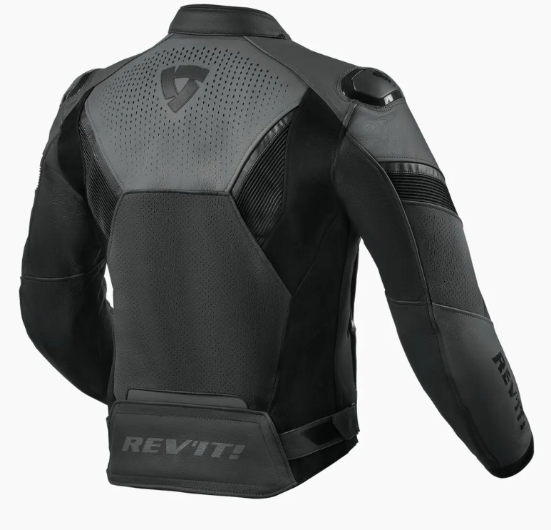 Revit Matador Leather Jacket Sporty Perforated Leather Jacket