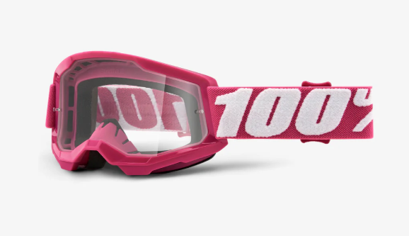 100% TRANSPARENT MOTOCROSS/MTB ROAD MASK 2