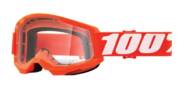 100% TRANSPARENT MOTOCROSS/MTB ROAD MASK 2