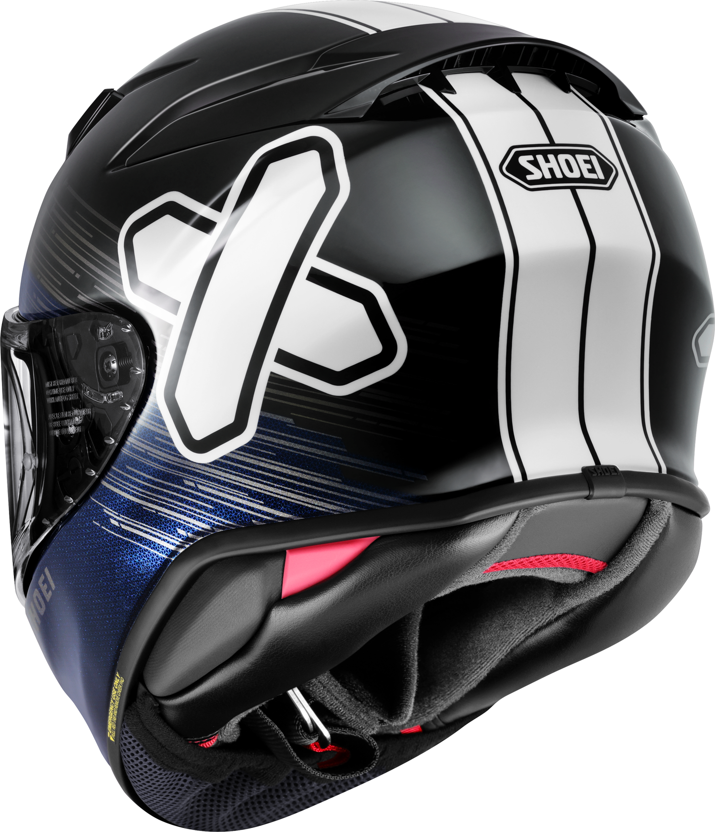 Casco NXR 2 IDEOGRAPH TC-5 Nero Blu SHOEI