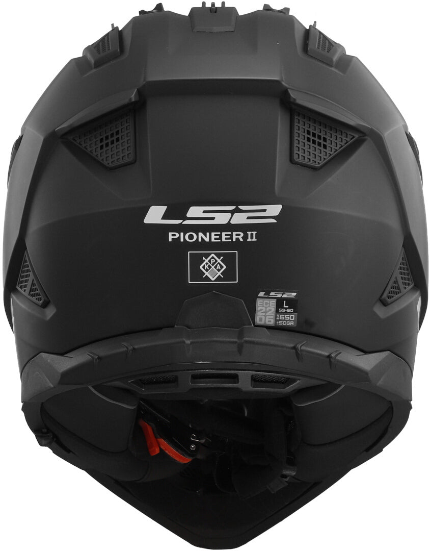 LS2 MX702 Pioneer II Solid Casco da motocross