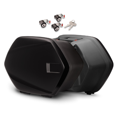 Touring side bags 20 l + locking set