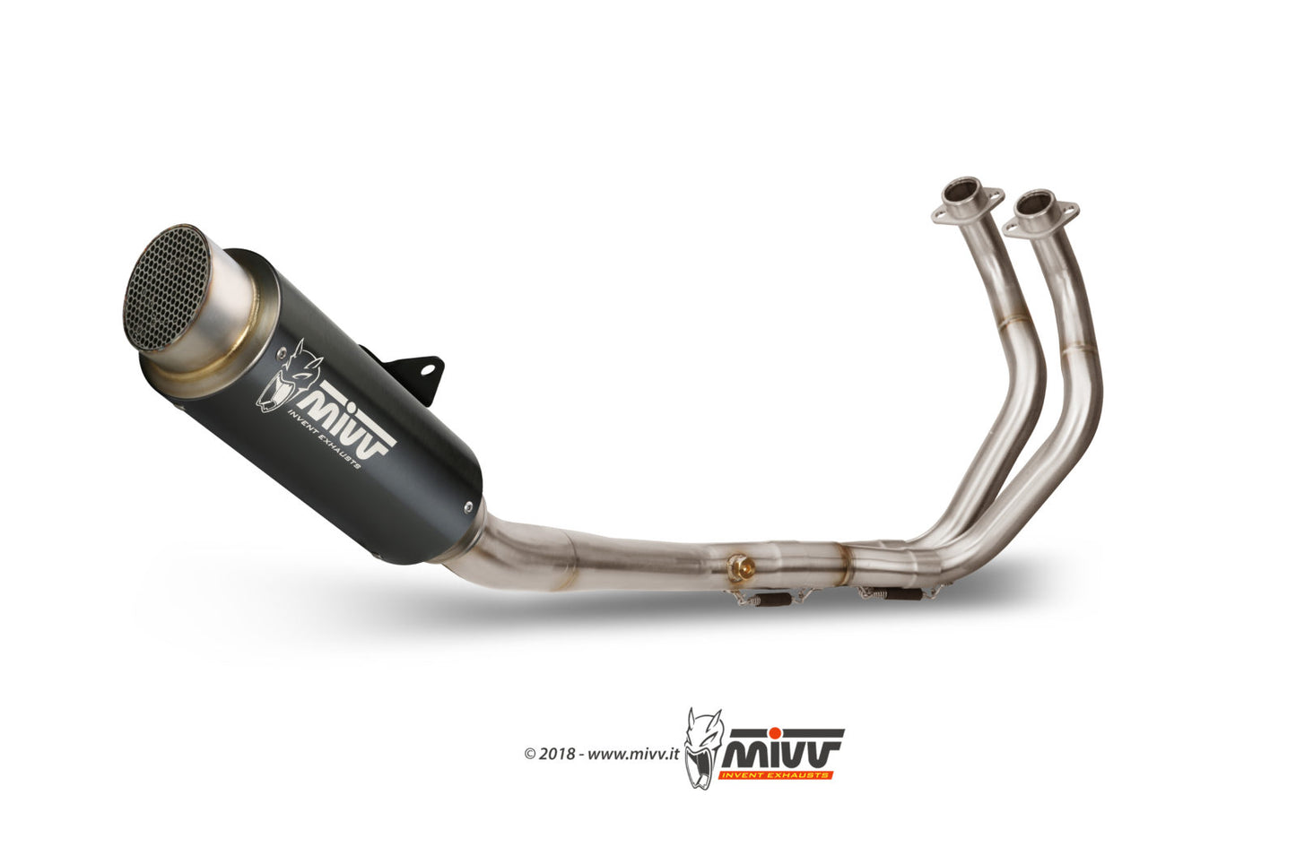 COMPLETE EXHAUST MIVV Y.065.LXBP YAMAHA MT-07 2021 2024