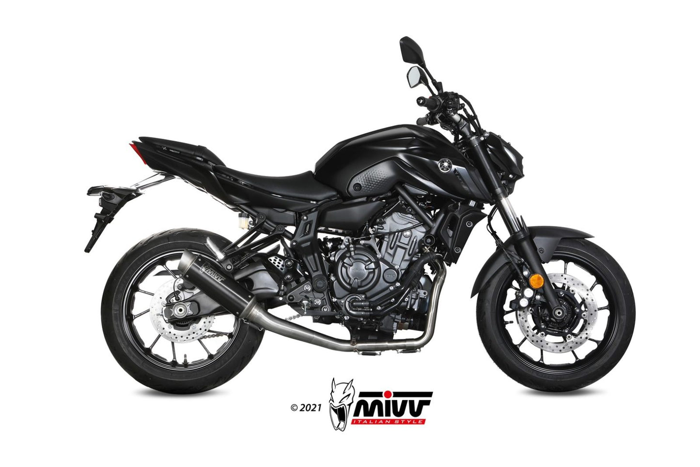 COMPLETE EXHAUST MIVV Y.065.LXBP YAMAHA MT-07 2021 2024