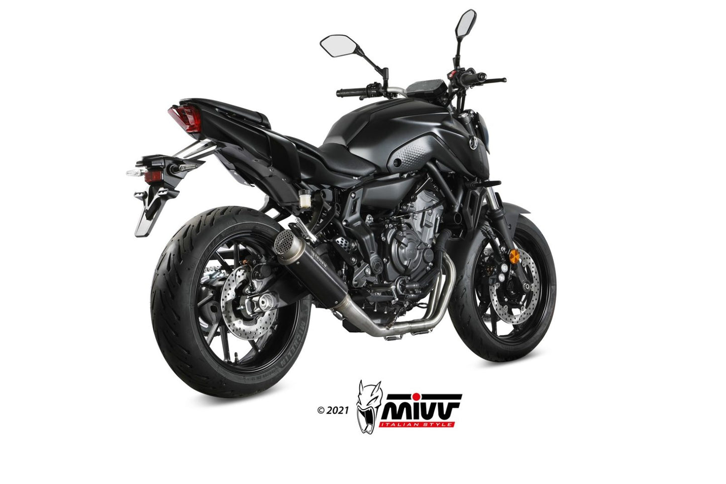 COMPLETE EXHAUST MIVV Y.065.LXBP YAMAHA MT-07 2021 2024