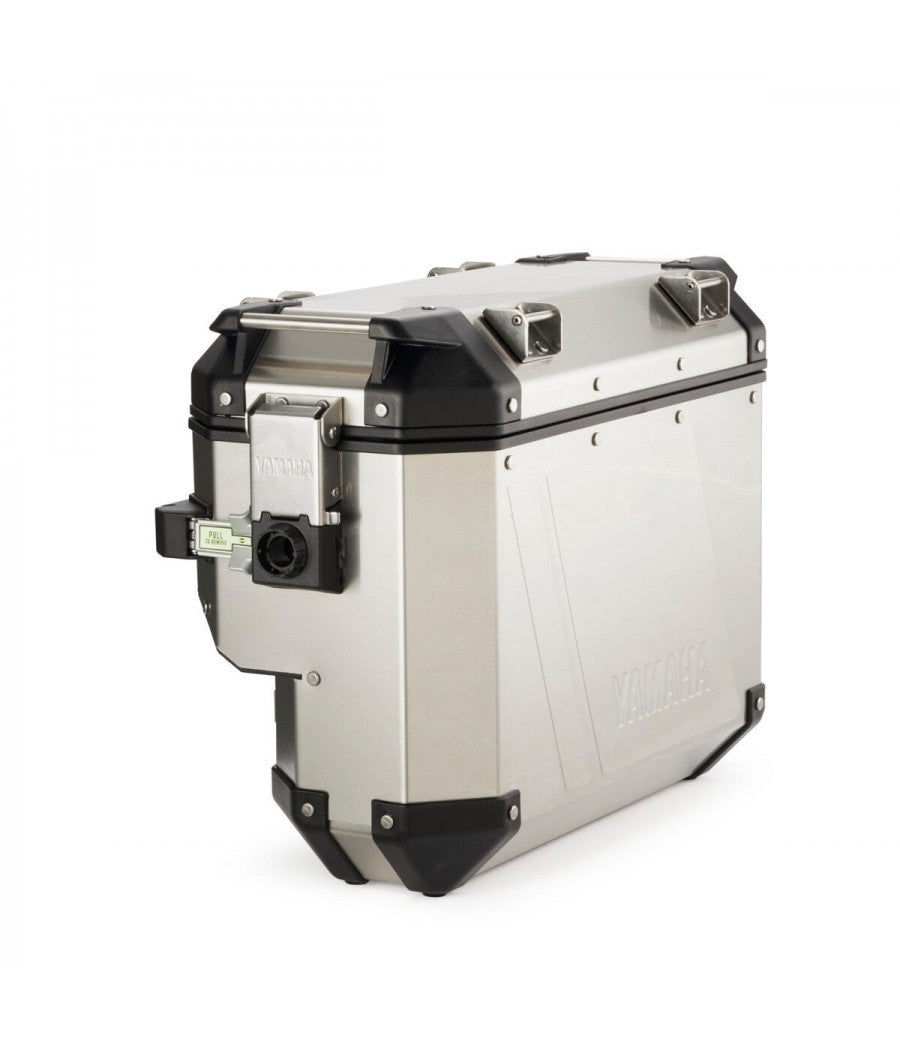 Aluminum side bag, right
