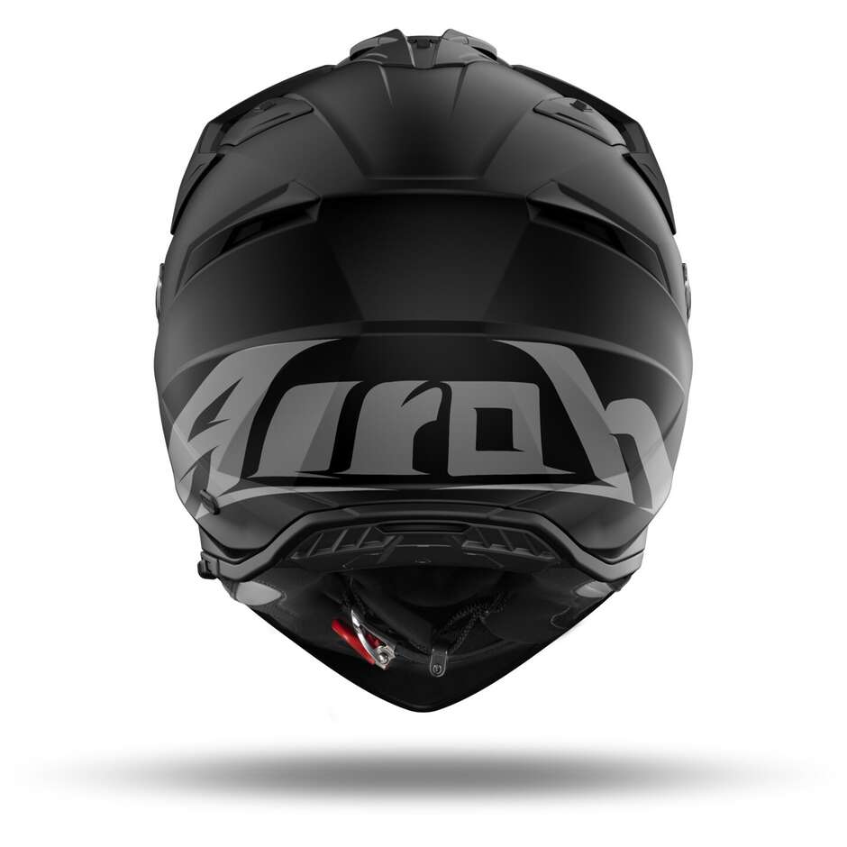 Casco Moto Integrale Adventure Airoh BANDIT Color Nero Opaco