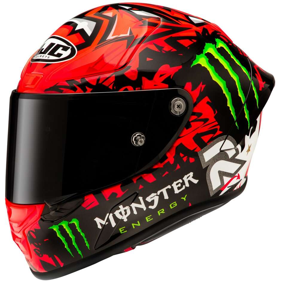 Hjc RPHA1 QUARTARARO REPLICA II MC1 Full Face Motorcycle Helmet
