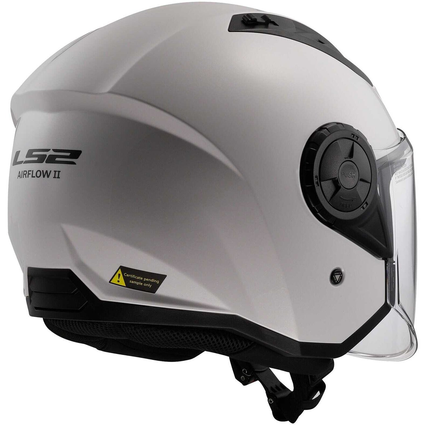 Motorcycle Jet Helmet Ls2 OF616 AIRFLOW 2 SOLID
