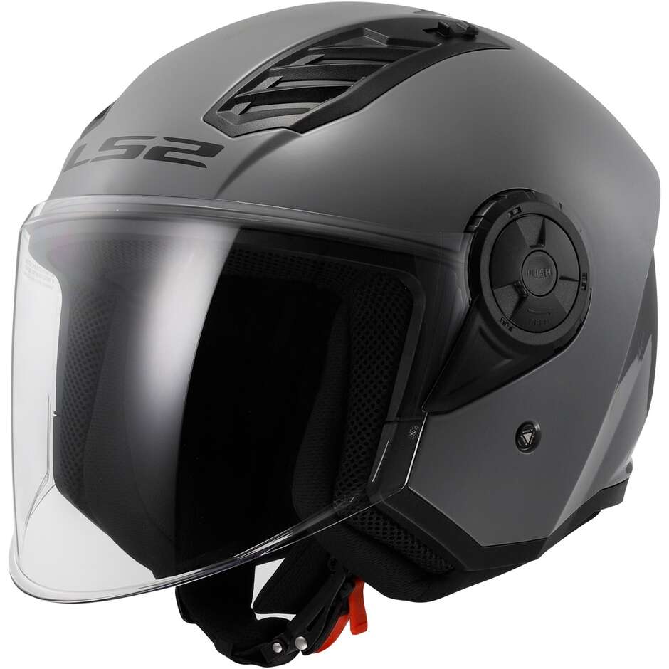 Motorcycle Jet Helmet Ls2 OF616 AIRFLOW 2 SOLID