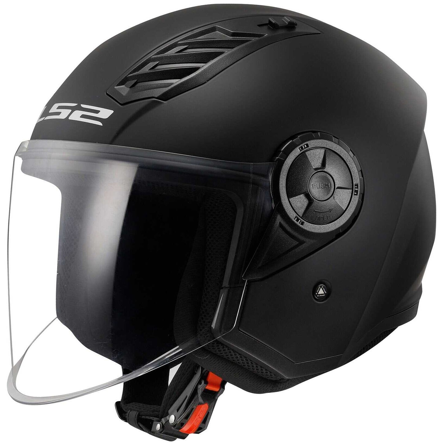 Motorcycle Jet Helmet Ls2 OF616 AIRFLOW 2 SOLID