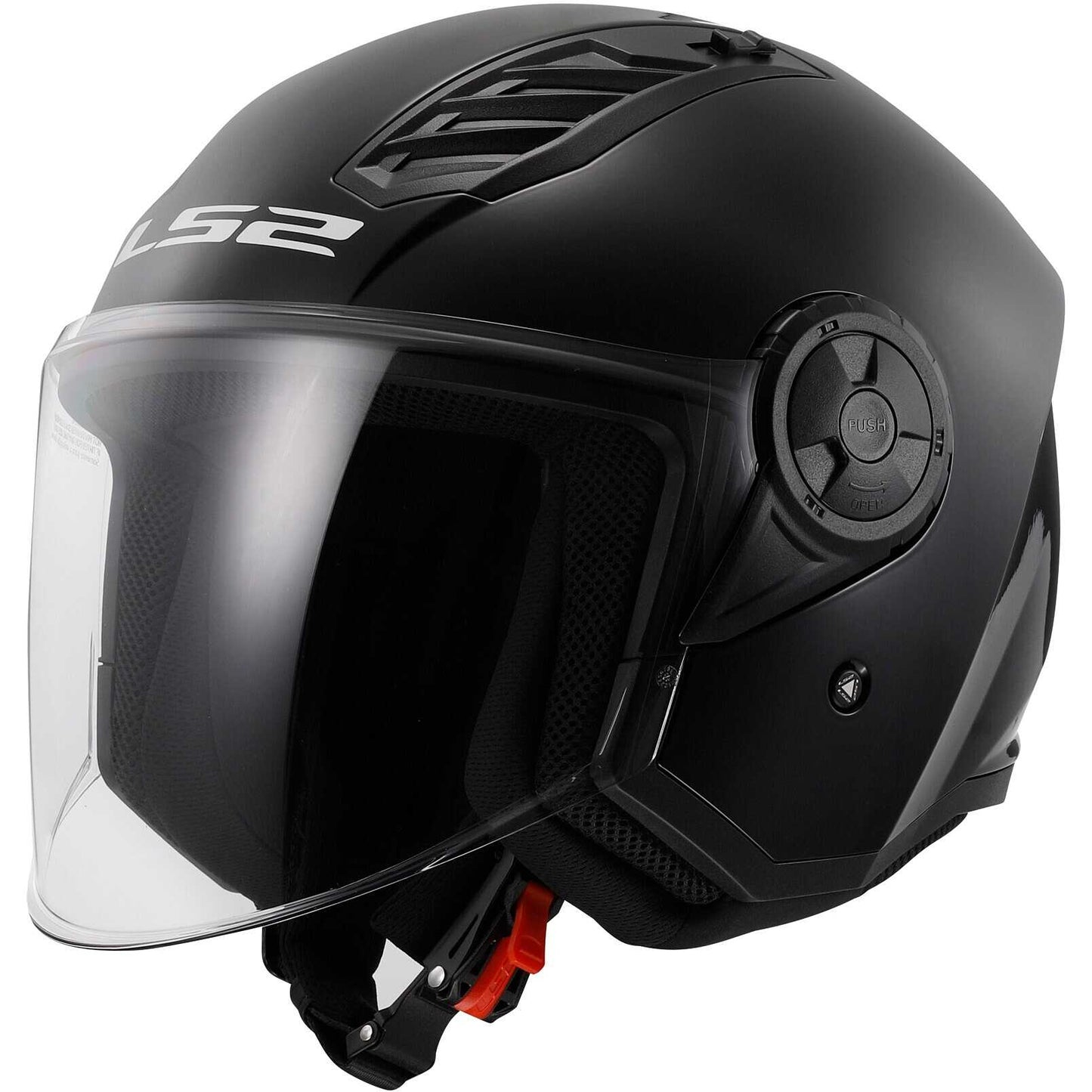 Motorcycle Jet Helmet Ls2 OF616 AIRFLOW 2 SOLID