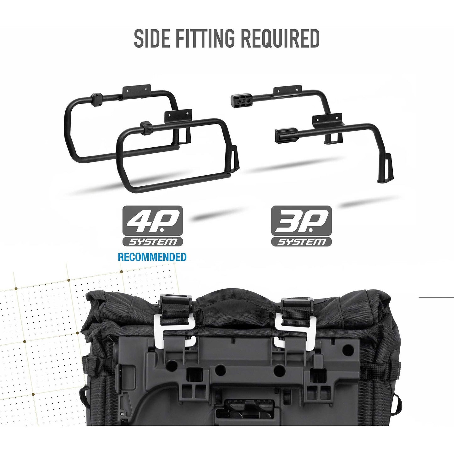 Coppia Borse Laterali Adventure Shad TR40 Terra - 4P & 3P System