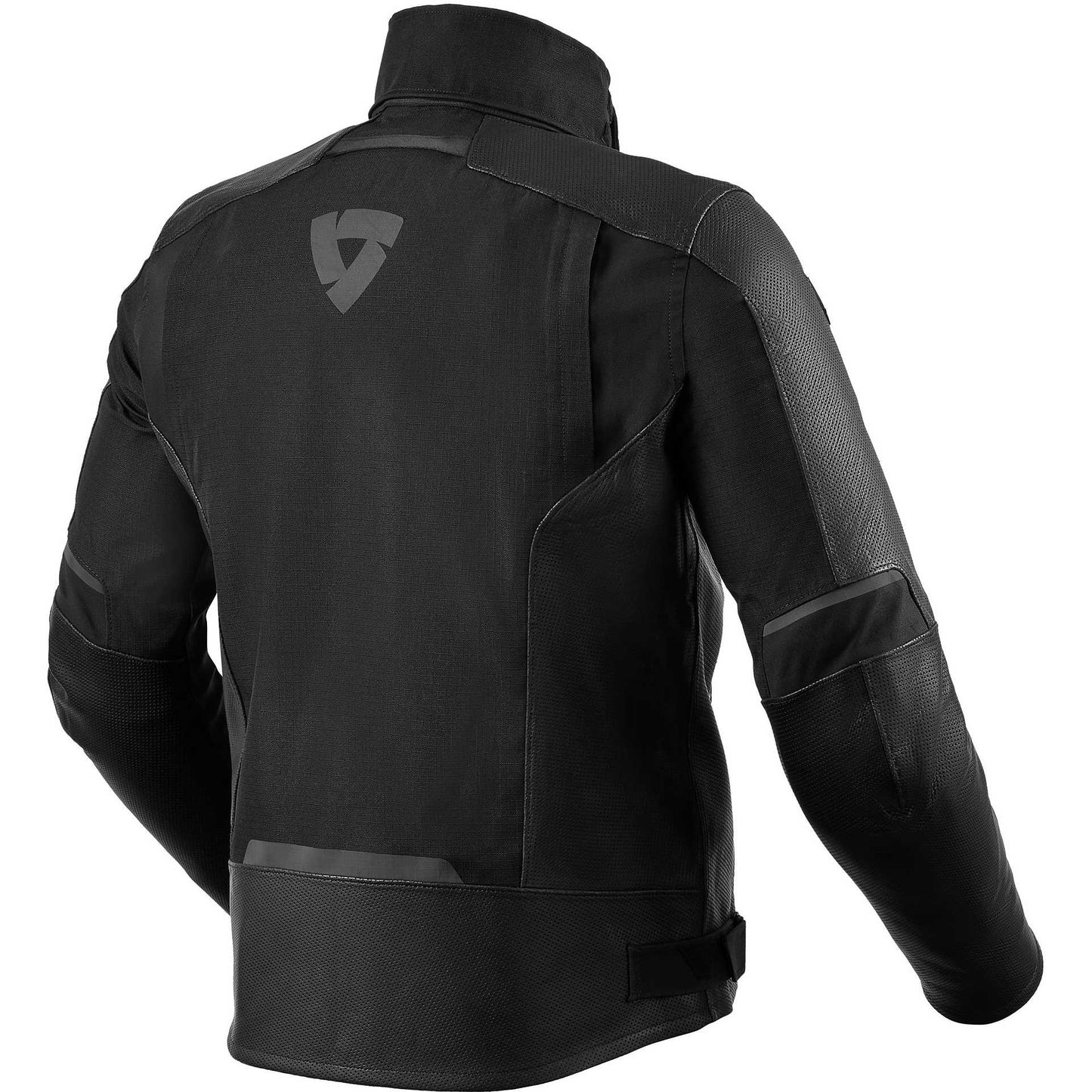 Giacca Moto Pelle Revit VALVE H2O Nero