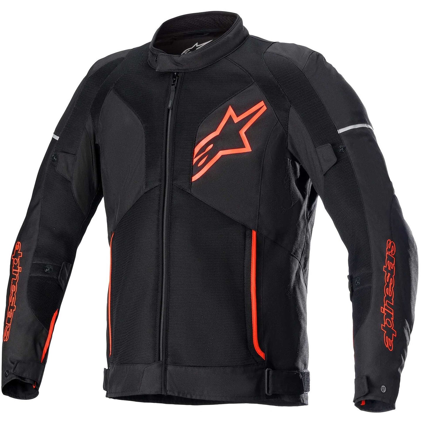 Alpinestars VIPER V3 AIR Perforated Motorcycle Jacket Fluo Red Black