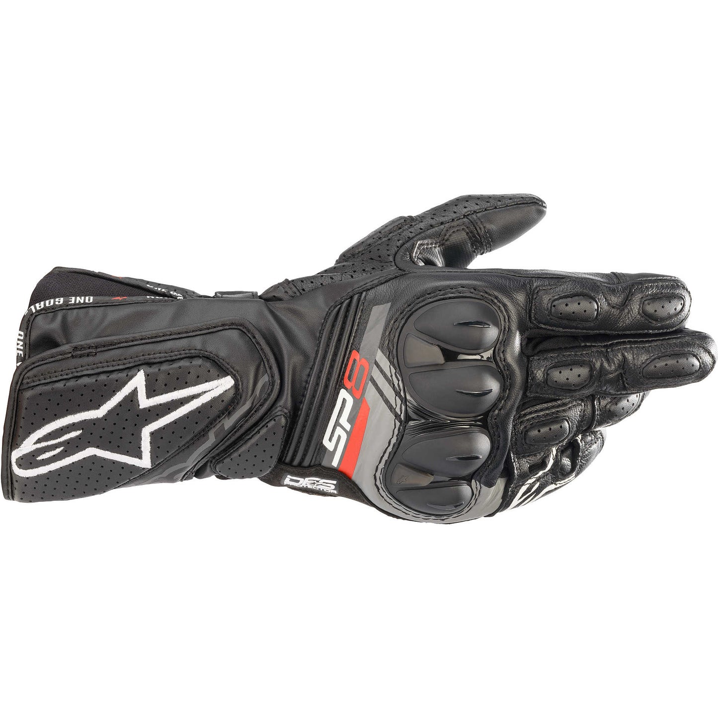 Guantes de cuero para motocicleta Alpinestars SP-8 V3 GUANTES