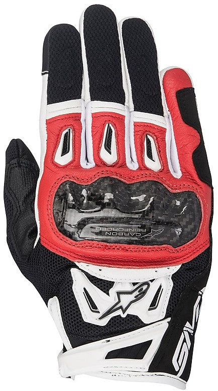Alpinestars SMX-2 Air Carbon v2 Perforated Fabric Motorcycle Gloves